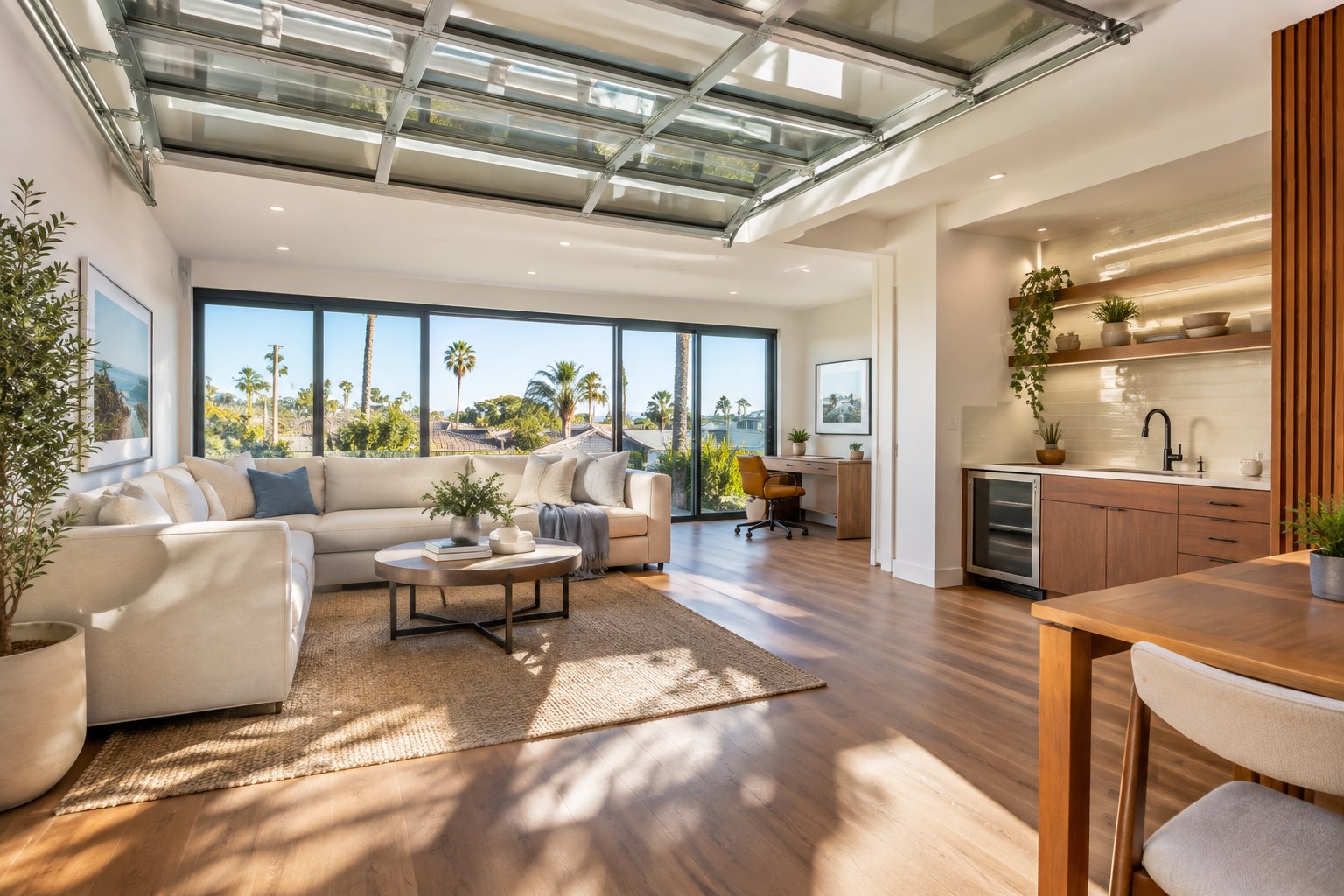 Garage conversion and ADU construction in Los Angeles